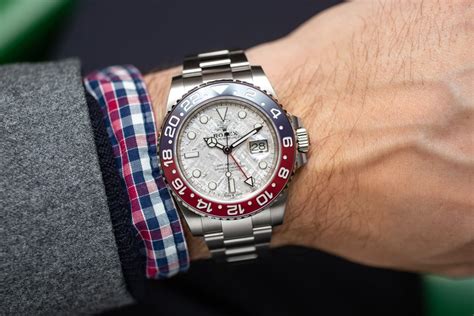 rolex gmt ii meteorite dial|Rolex gmt master 126719.